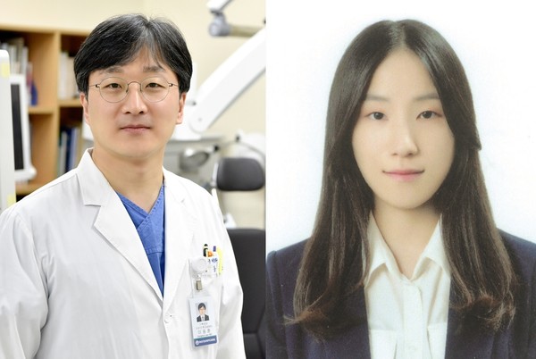 왼쪽부터 화순전남대학교병원 이비인후과 이동훈·장혜빈 교수