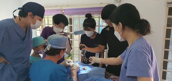 원광대병원, 2023 제15회 캄보디아 해외 의료봉사