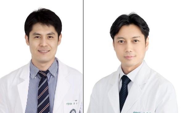 경희의료원 신경외과 최만규 교수, 박창규 교수(사진 왼쪽부터)