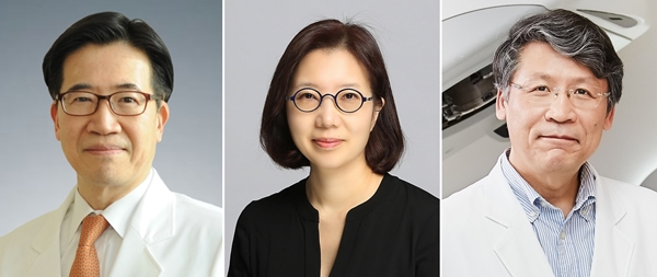 (왼쪽부터) 박중원 교수, 김보현 교수, 김태현 교수