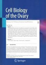'Cell Biology of the Ovary(난소의 세포생물학)' 표지.