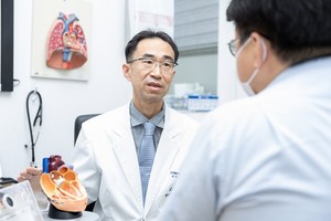 중앙대학교병원 심장혈관흉부외과 박충규 교수 진료 모습