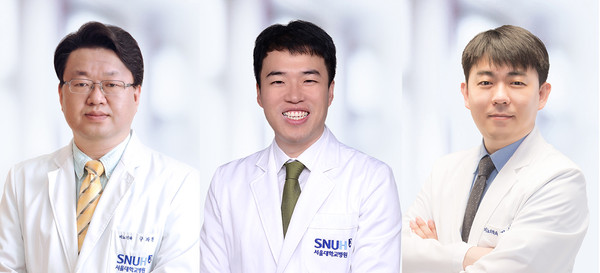 사진 왼쪽부터 서울대병원 구자현, 육형동, 정승환 교수