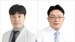 경희대병원 산부인과 권병수, 정민형 교수(사진 왼쪽부터)