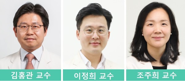 김홍관, 이정희, 조주희 교수