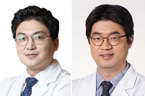 한림대학교동탄성심병원 정형외과 김성재 교수(왼쪽)와 강화준 교수.