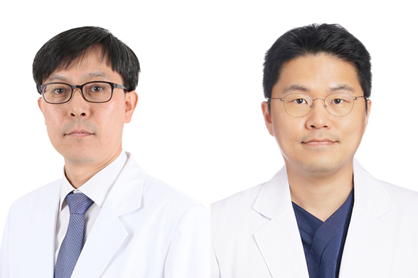 사진 왼쪽부터 김병조 교수, 박진우 교수