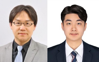 왼쪽부터 충북공공보건지원단 박종혁 단장, 육현섭 주임연구원