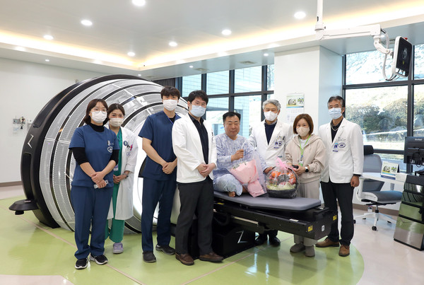 단국대병원은 지난 1월 31일 ZAP-X 활용, 첫 환자 수술에 성공했다.