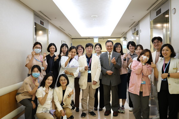삼성서울병원 카티치료 노하우를 배우기 위해 방문한 대만국립대병원 의료진들